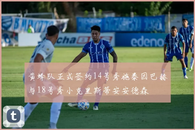 黄蜂队正式签约14号秀施泰因巴赫与18号秀小克里斯蒂安安德森